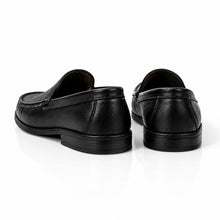 Valero Shoes Men’s Slip-On Formal Loafers with Textured Grain Finish